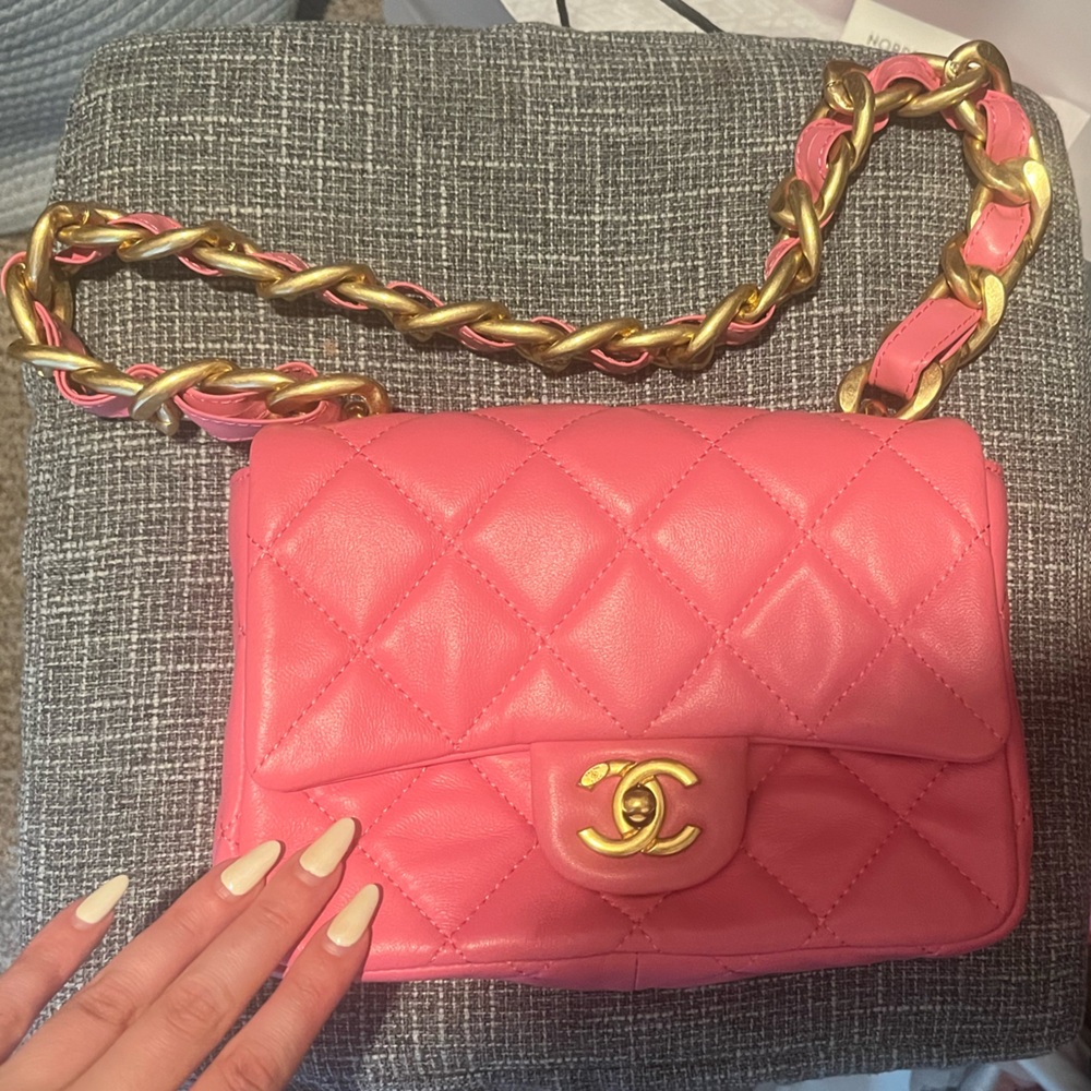 Chanel Hot Pink Shoulder Bag 👛